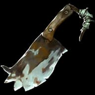 Butcher's Work weapon icon in No Rest for the Wicked