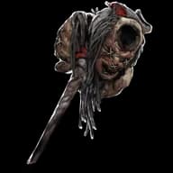 Caretaker's Ruined Staff weapon icon in No Rest for the Wicked