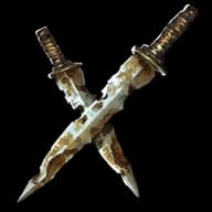 Chipped Daggers weapon icon in No Rest for the Wicked
