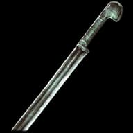 Etched Yatagan weapon icon in No Rest for the Wicked