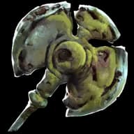Huro's Great Axe weapon icon in No Rest for the Wicked